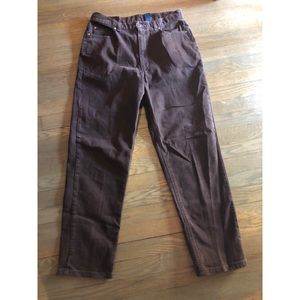 Crazy horse corduroy pants